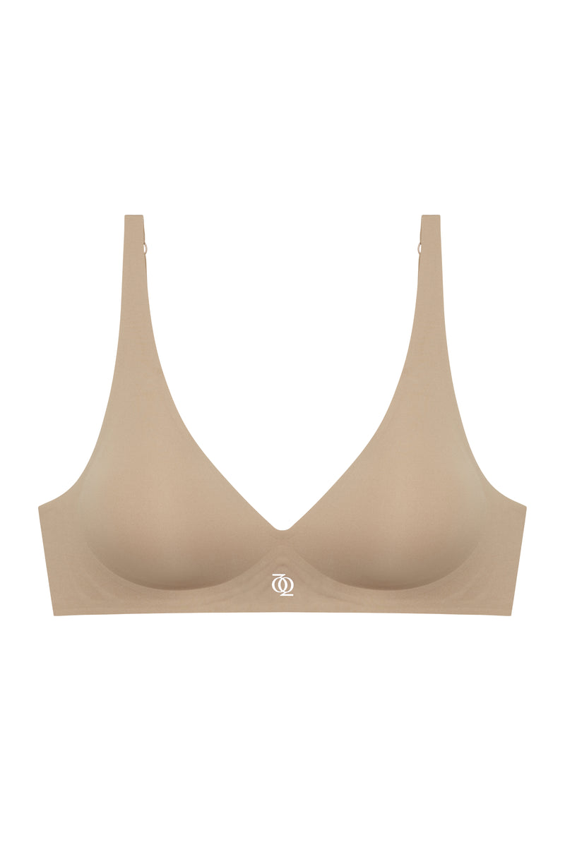 Second Skin Push Up Bralette Mocha QQ