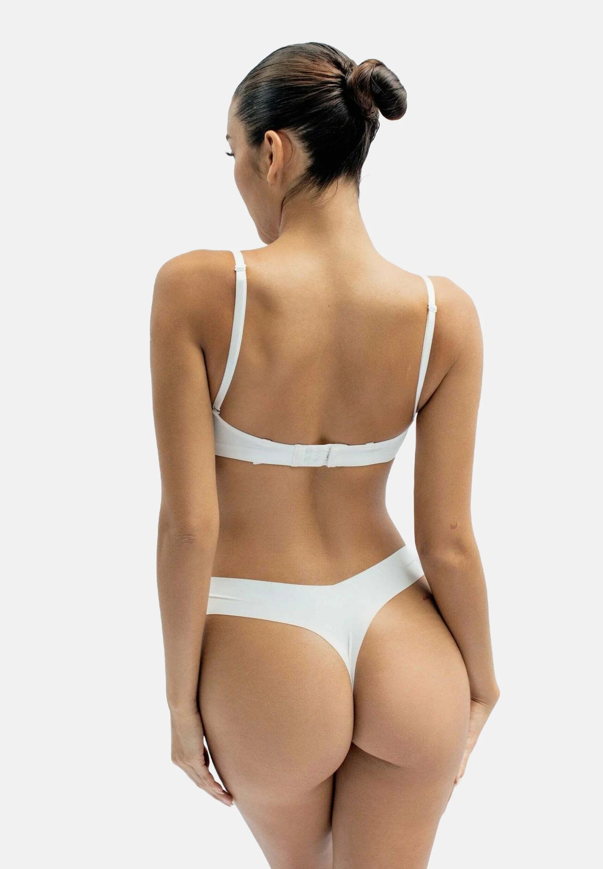 Second Skin Brazilian Panty White