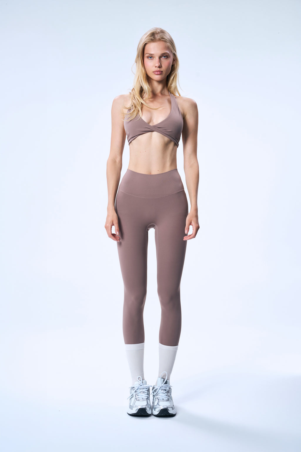 Second Skin Studio Crop Top Mushroom
