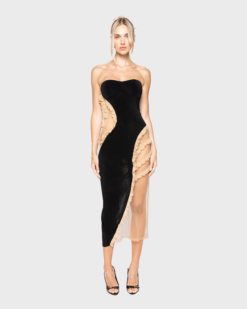 I'm Here Dress Black