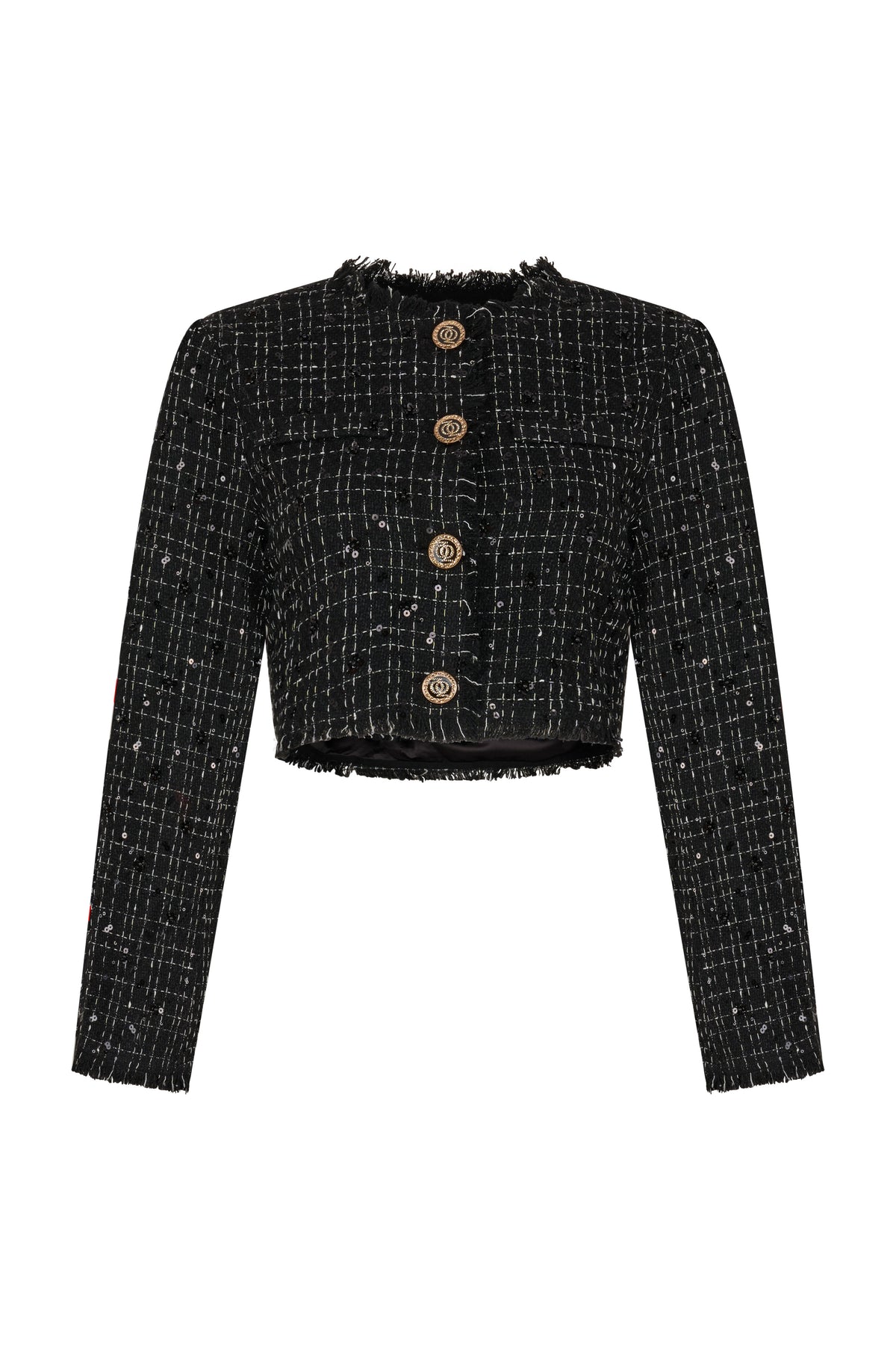 ASAP Tweed Jacket Black