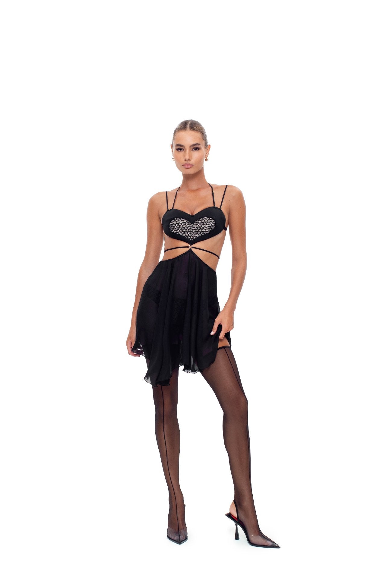 Love Me Tender Dress Black