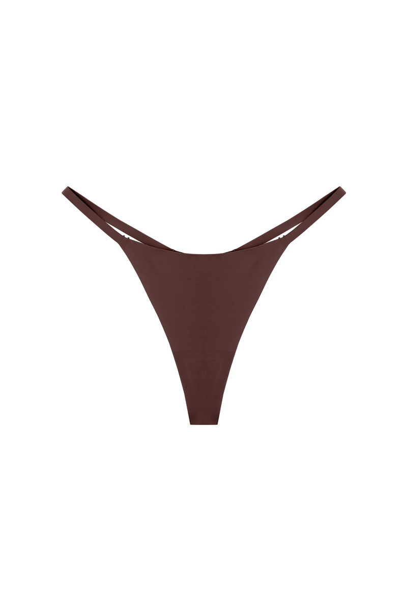 Second Skin G-String Espresso
