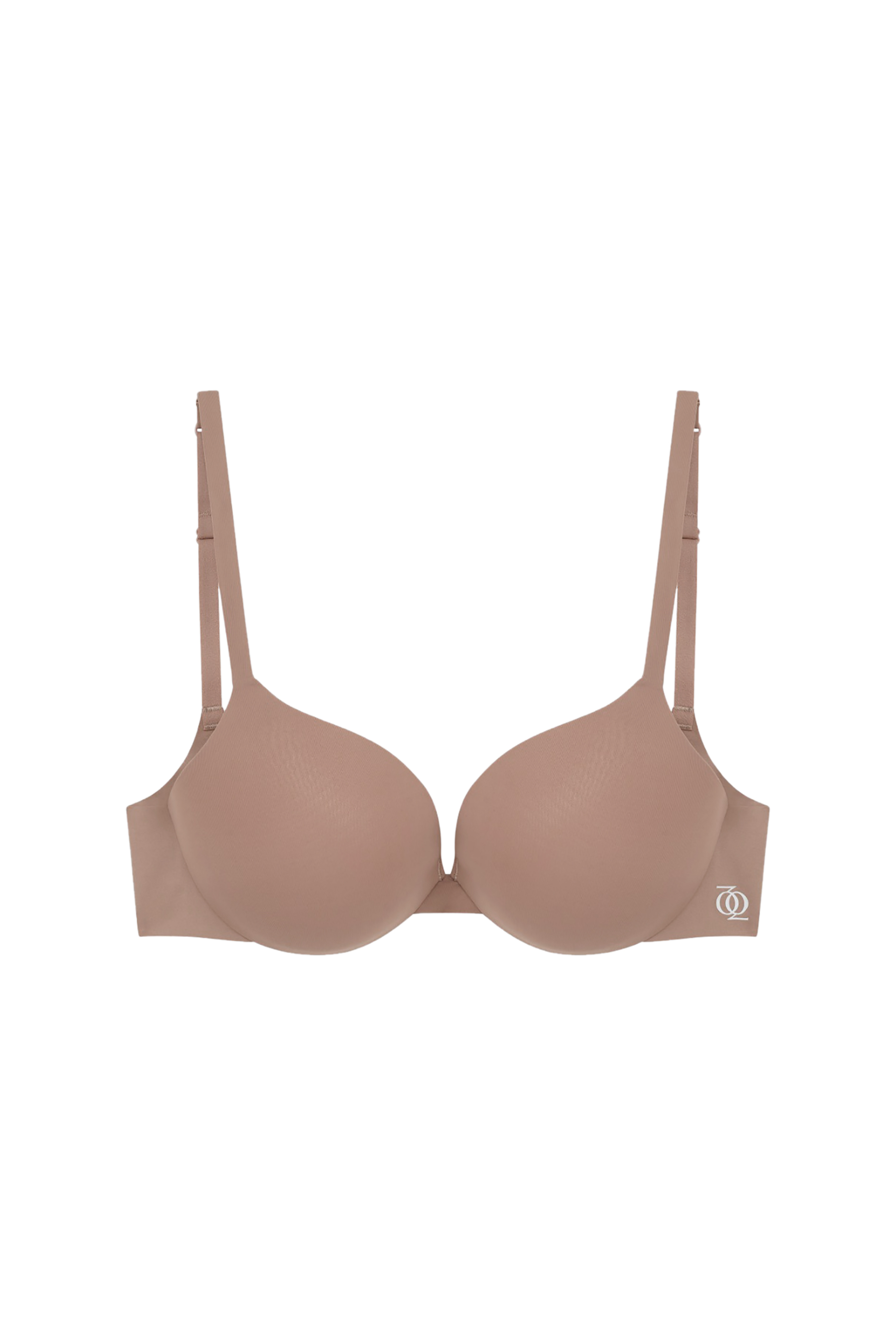 Second Skin Ultimate Push-Up Bra Mushroom