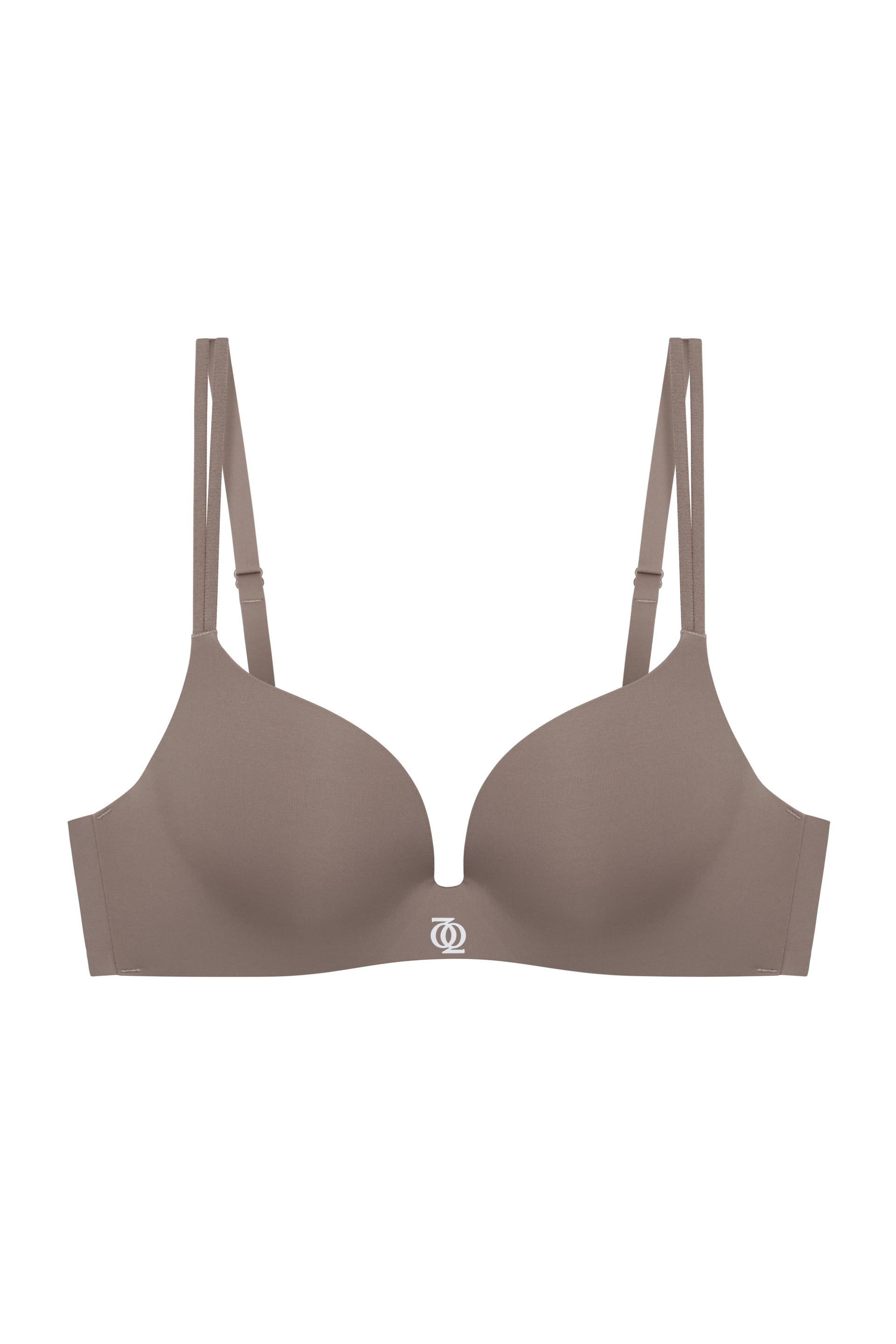 Second Skin Teardrop Push Up Bra Mushroom