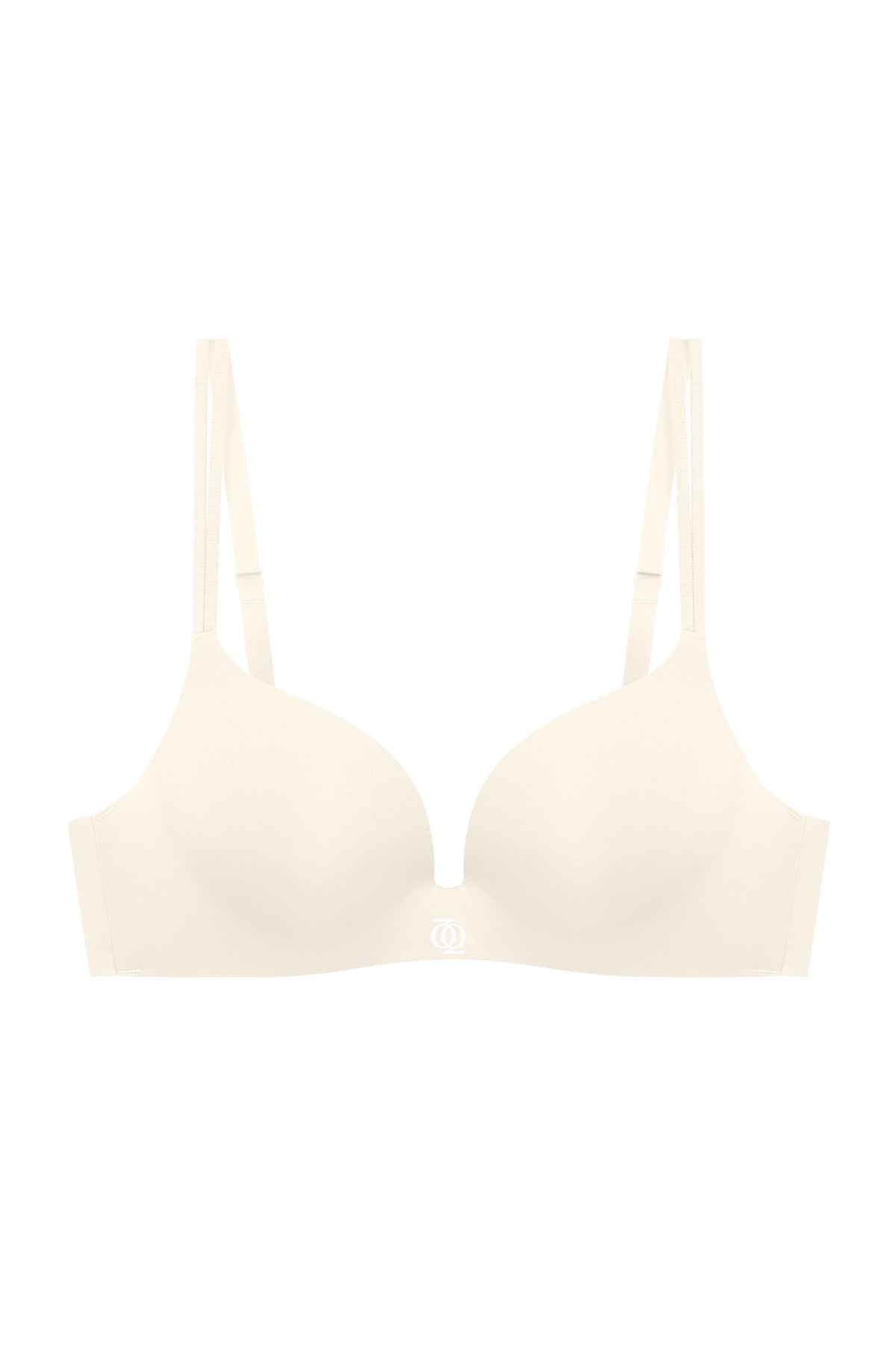 Second Skin Teardrop Push Up Bra Vanilla