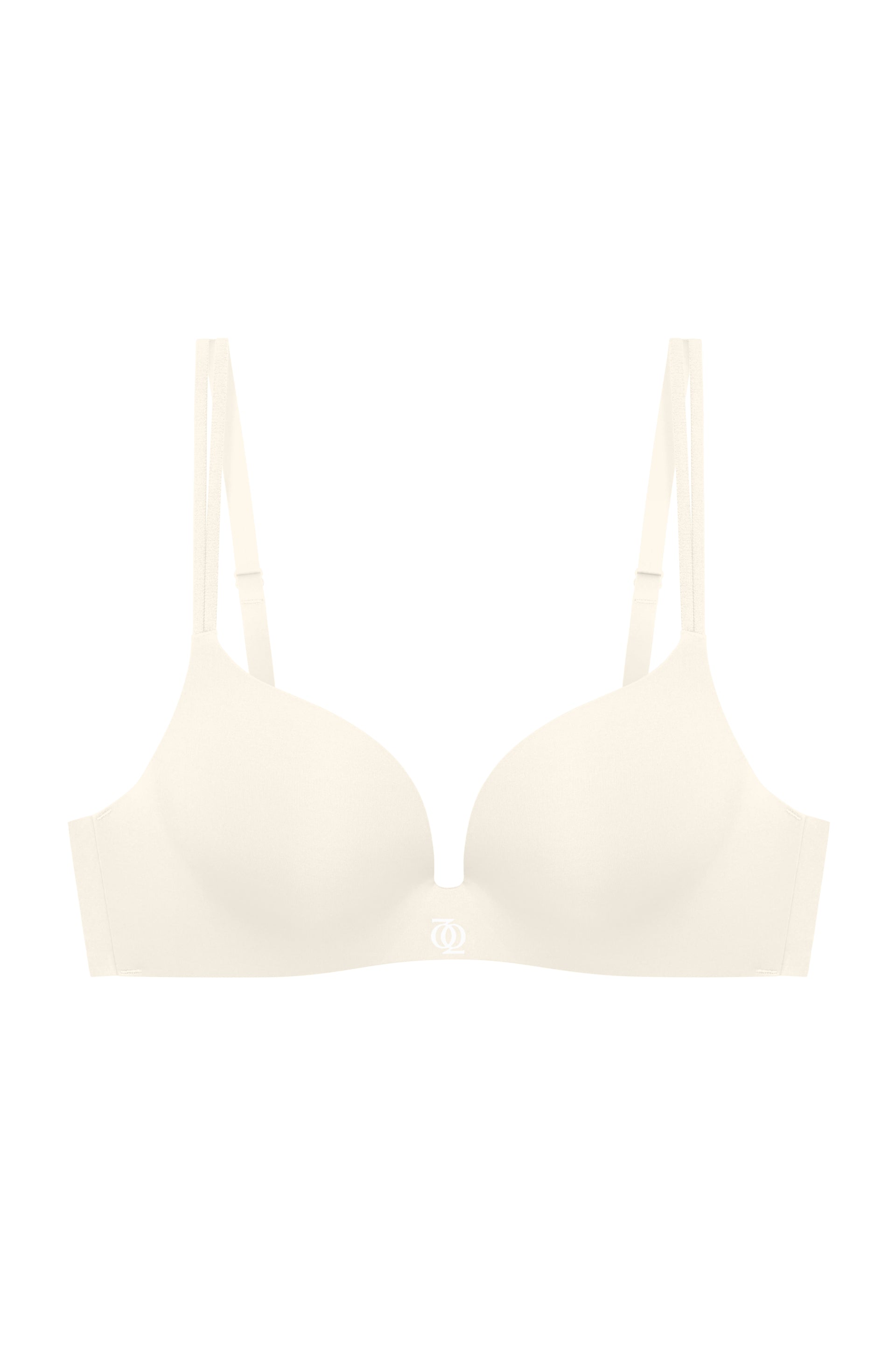 Second Skin Teardrop Push Up Bra Vanilla