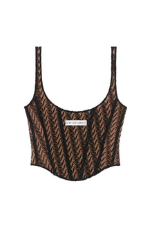 Alizee Tanktop Corset Black