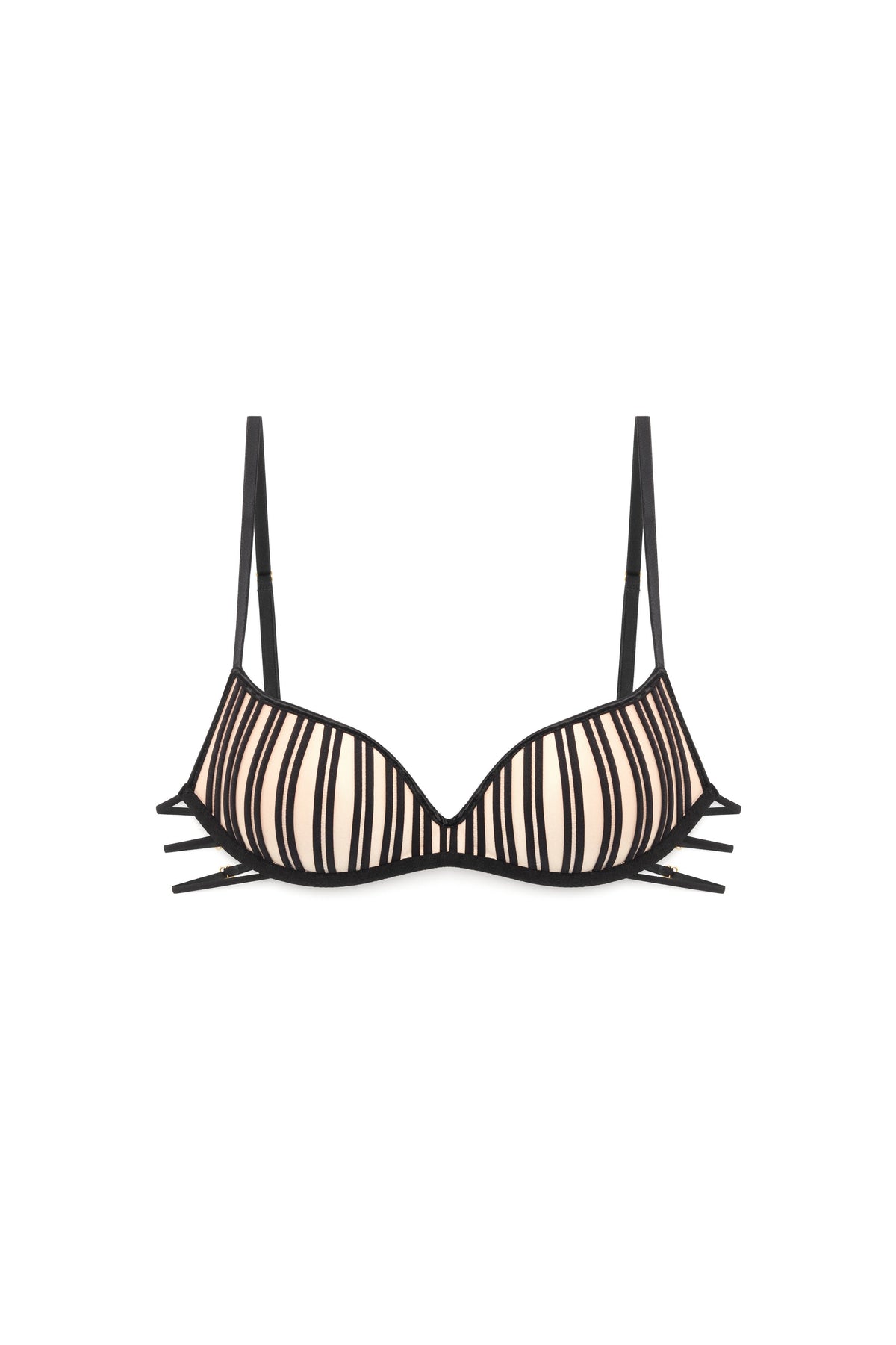 Giselle Pretty Wild Push Up Bra Black