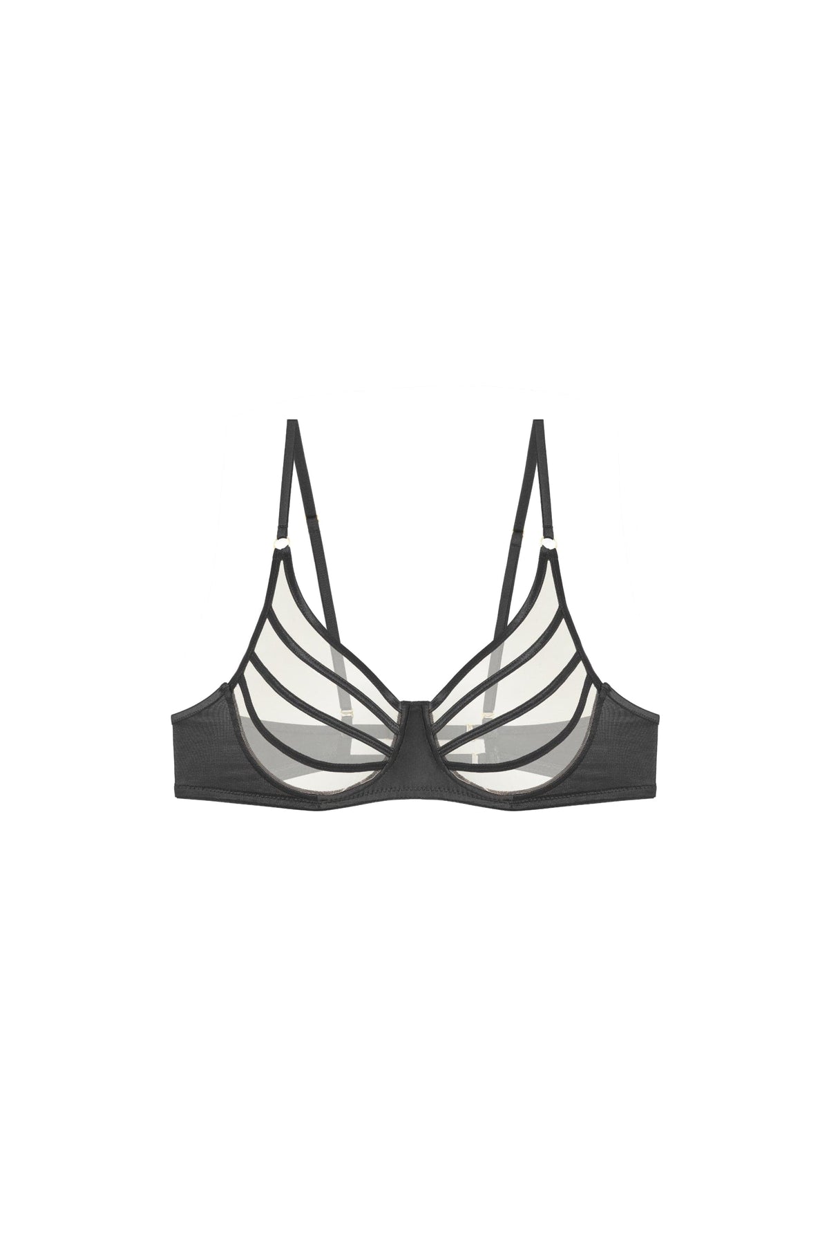 Forget Me Not Full Cup Bra Black